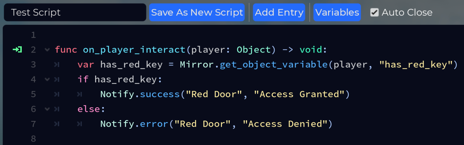 Has Red Key Example Script